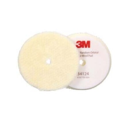 3M 3M Perfect-It Random Orbital Wool Compounding Pad 34124, 2PK 7100276846